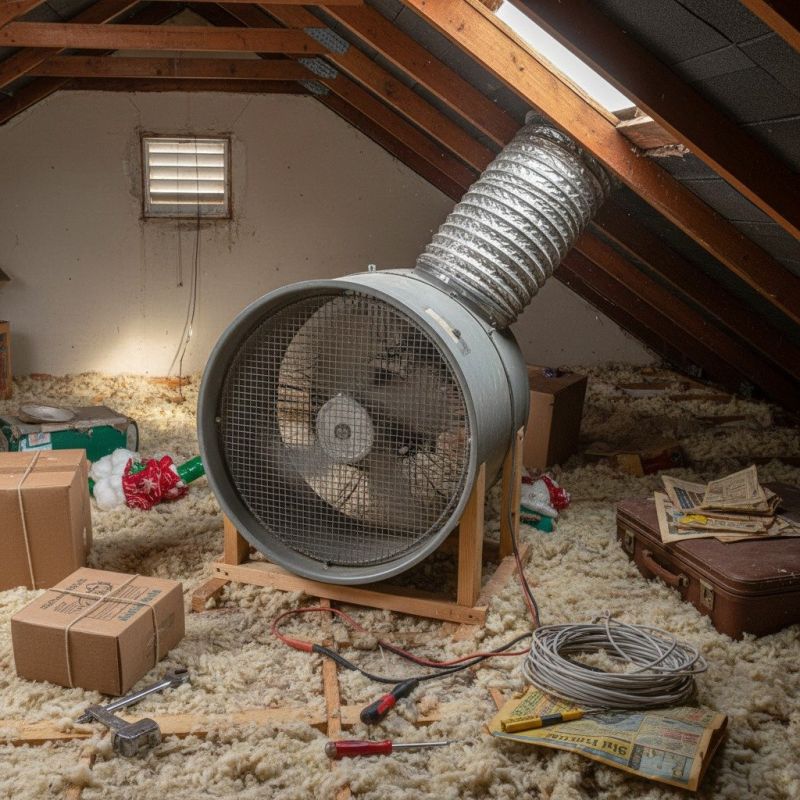 Attic Fan Motor Repair