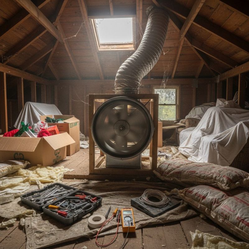 Attic Fan Motor Repair