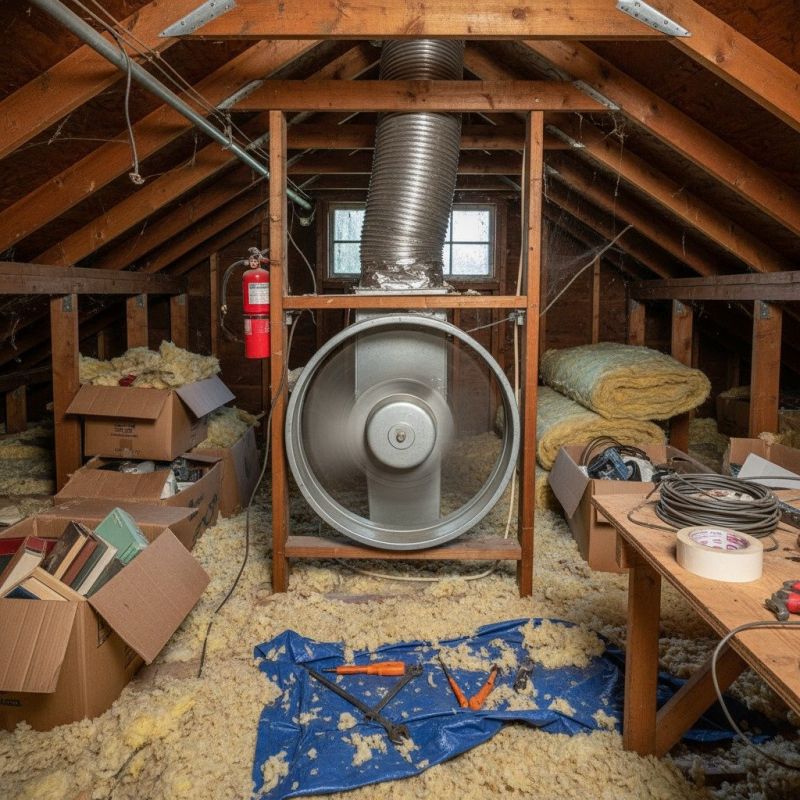 Attic Fan Motor Repair