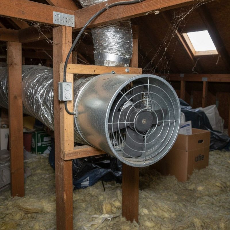 Attic Fan Replacement detail
