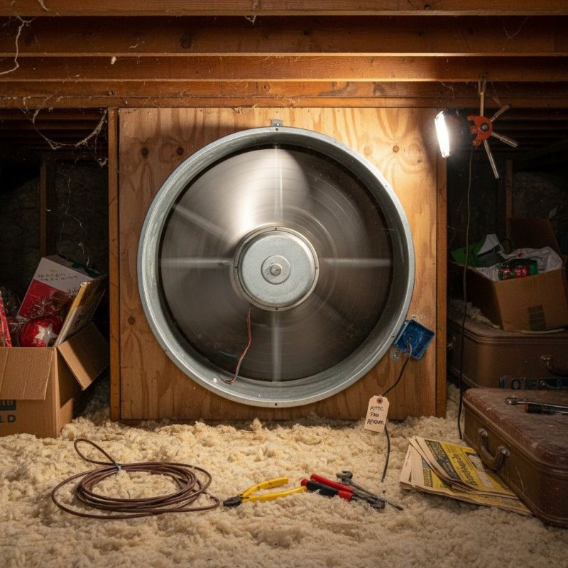 Garage Ceiling Fan Repair