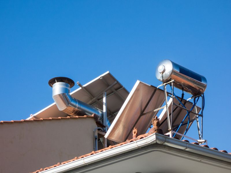 Solar Exhaust Fan Installation